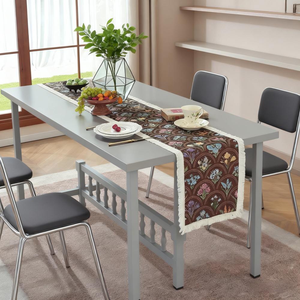 Jídelní stůl TV stolek Konferenční stolek Severský Bavlna Len Běhoun na stůl