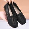 Fashion Soft Bottom Women's Shoes Mesh Breathable Hollow Out Flats Slip-on Soft Summer Outdoor Flat Shoes