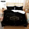 Mysterious Pattern Digital Print Polyester Bedding Sets Child Kids Covers Boys Duvet Cover Set For Teens Comforter Bedding Sets