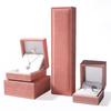 Elegant Italian Hot Stamping Lace Jewelry Box for Bracelets, Pendants, Necklaces, and Rings