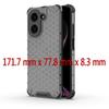 Shockproof Transparent Case For Xiaomi Redmi A5 Honeycomb Armor Full Back Case For Redmi A5 Case Cover For Redmi A5 4G 6.88 inch