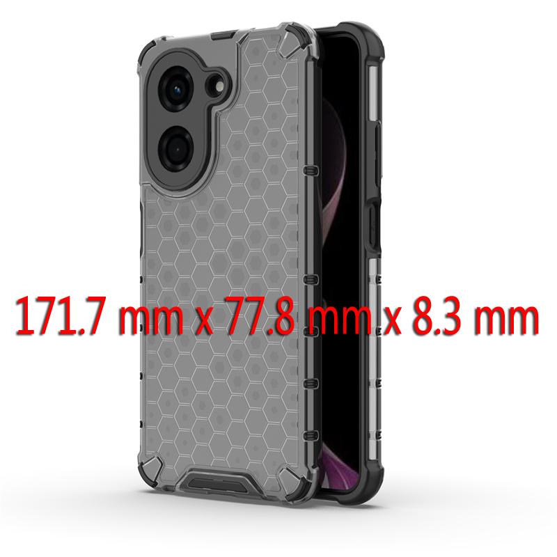 Shockproof Transparent Case For Xiaomi Redmi A5 Honeycomb Armor Full Back Case For Redmi A5 Case Cover For Redmi A5 4G 6.88 inch