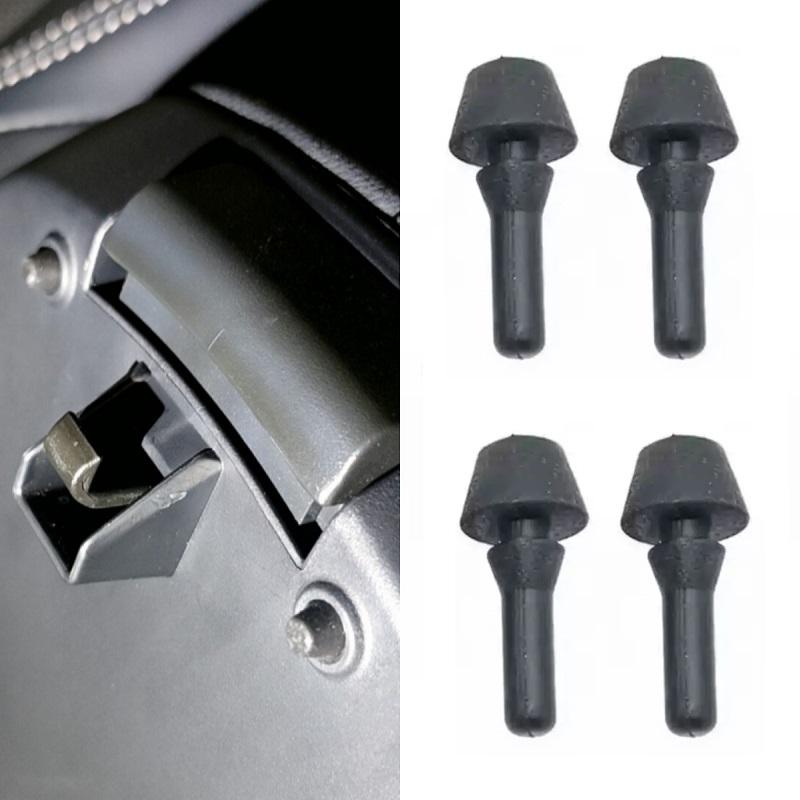 4Pcs Armrest Rubber Buffer Cushion Pad, Center Console Storage Box Bumper for Toyota RAV4 Avensis T250 Camry XV20 XV40