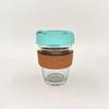 Silica Gel Glass Coffee Cup Cork Set of Insulation Against the Hot Ideas with Cup