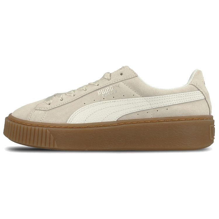 Puma Suede Platform Bubble Low-Top Sneakers Women sneakers Beige 366439-02