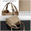 HUHUKEEP Women's 2-Way Handbag, Premium Genuine Leather, Large Capacity, Stylish Design, Casual, Simple, Popular, ShoulderHandbag, Khaki
