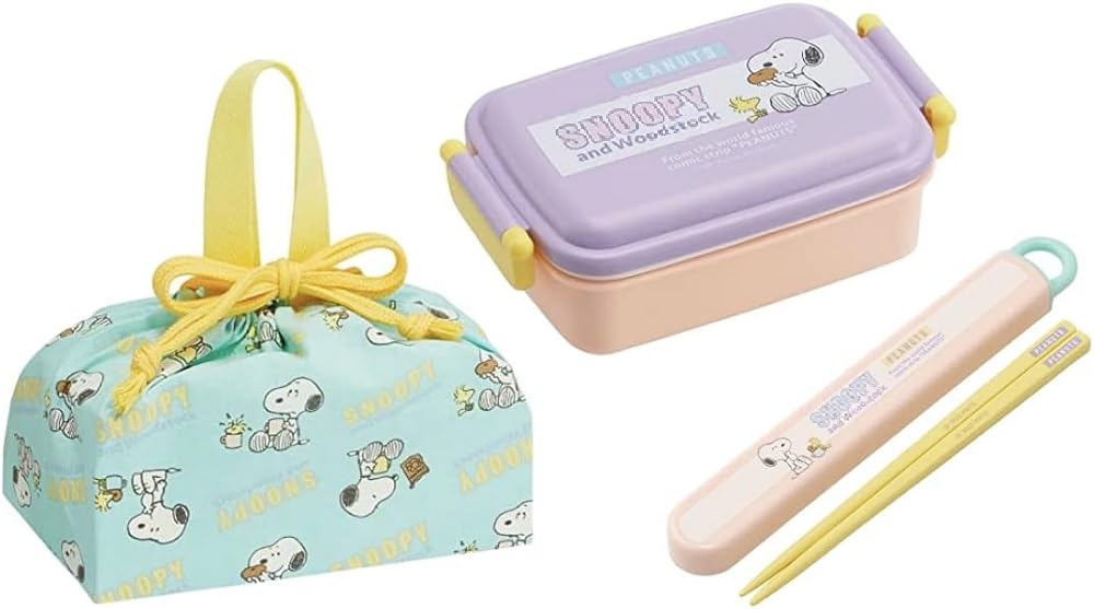 Скейтбордист PEANUTS 23 Поп-цвет Антибактериальный Безопасный для посудомоечной машины Мягкая крышка Герметичная Квадратный ланч-бокс Палочки для еды и футляр для палочек Ланч-бокс на шнурке Peanuts фиолетовый 4990₽