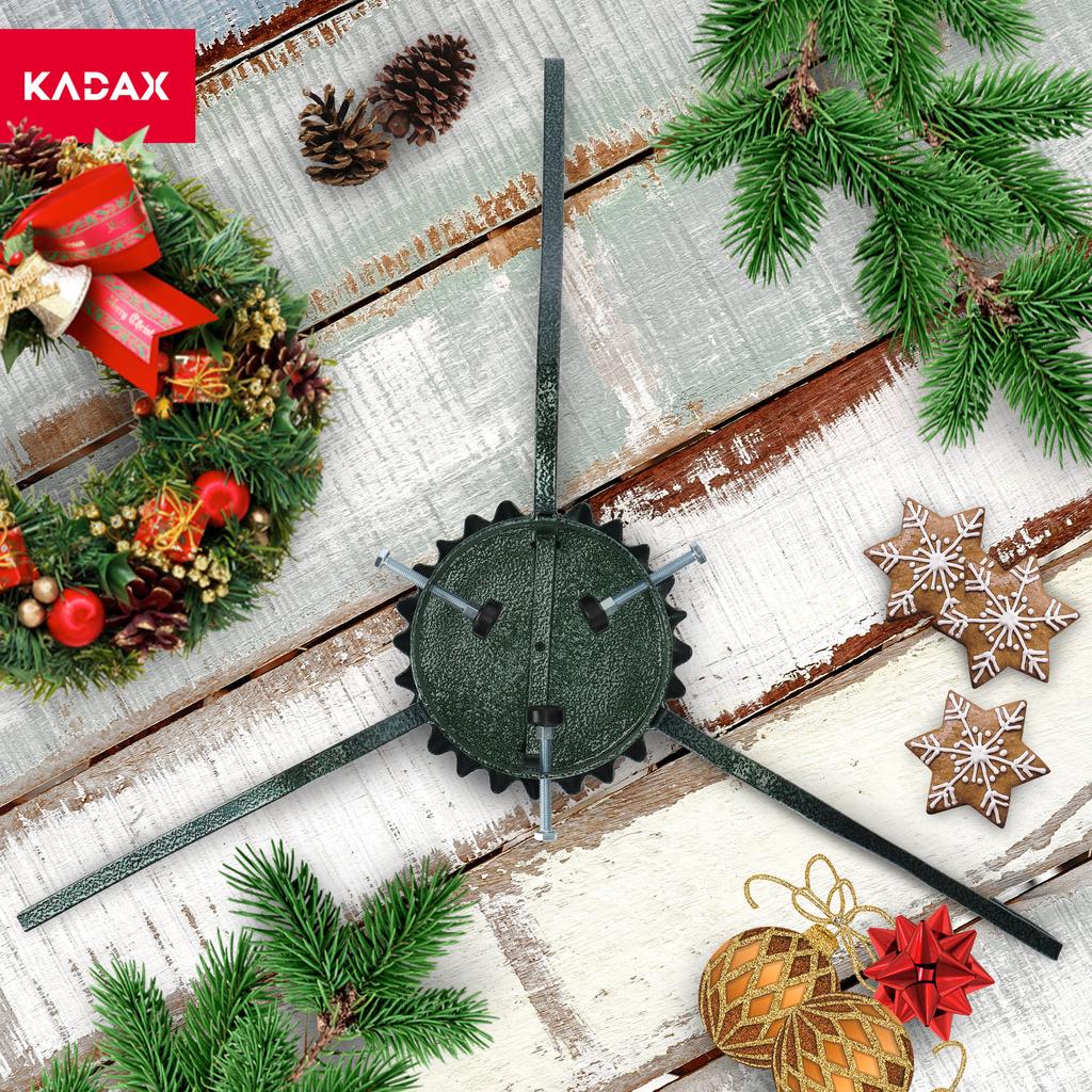 KADAX Christmas Tree Stand Metal Christmas Tree Stand With Bowl