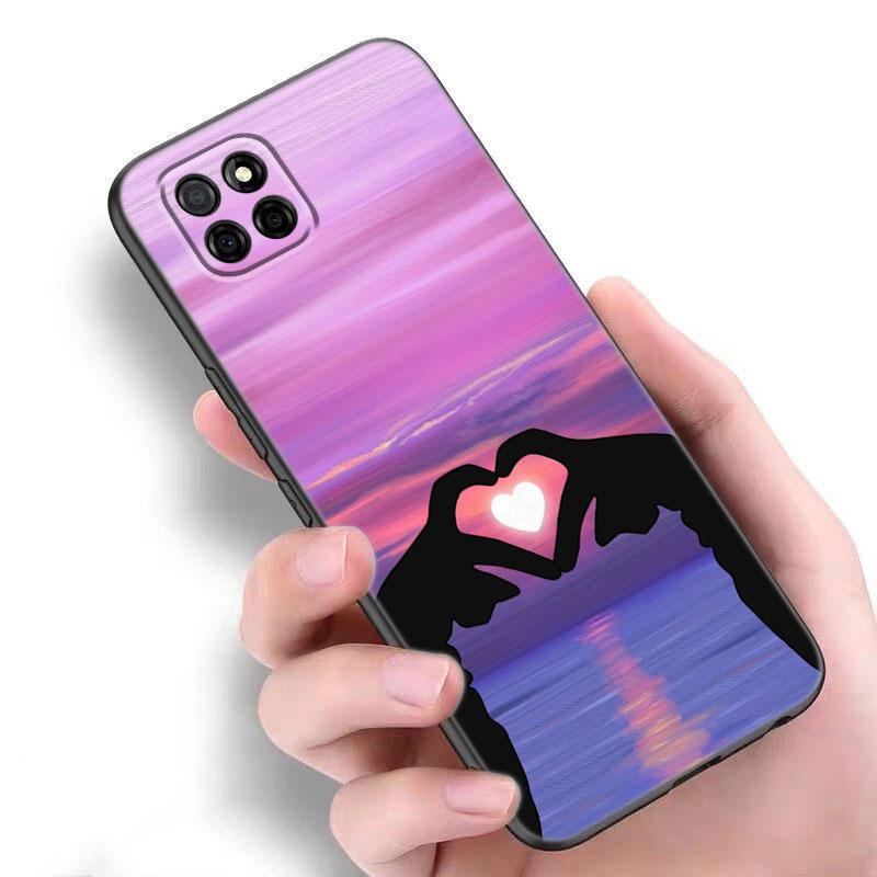 Love On The Finger Kpop Case For Samsung A04 A21 A30 A50 A52 S A13 A14 A22 A23 A32 A53 A73 5G A11 A12 A31 A33 A51 A70 A71 A72