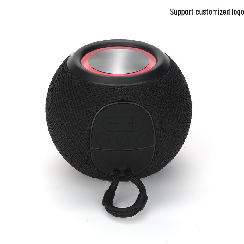 "TG337 Portable Bluetooth Speaker with LED Light - Compact Wireless Subwoofer"