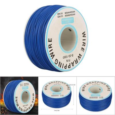 30AWG Wire Wrapping Copper Wire 0.25mm Core Diameter 200M Single Copper Wire Strand Tin Plated Copper Cord Electronic Test