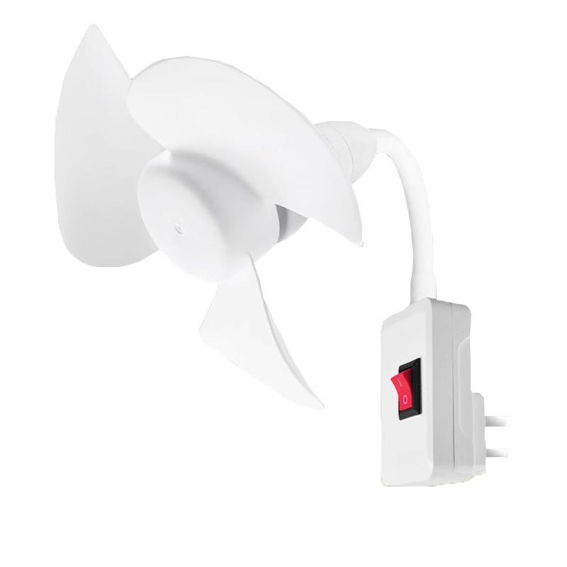 

Rotatable Wall-Mounted Mini Fan with Lamp Holder for Kitchen and Bedroom Large Quantity Negotiable