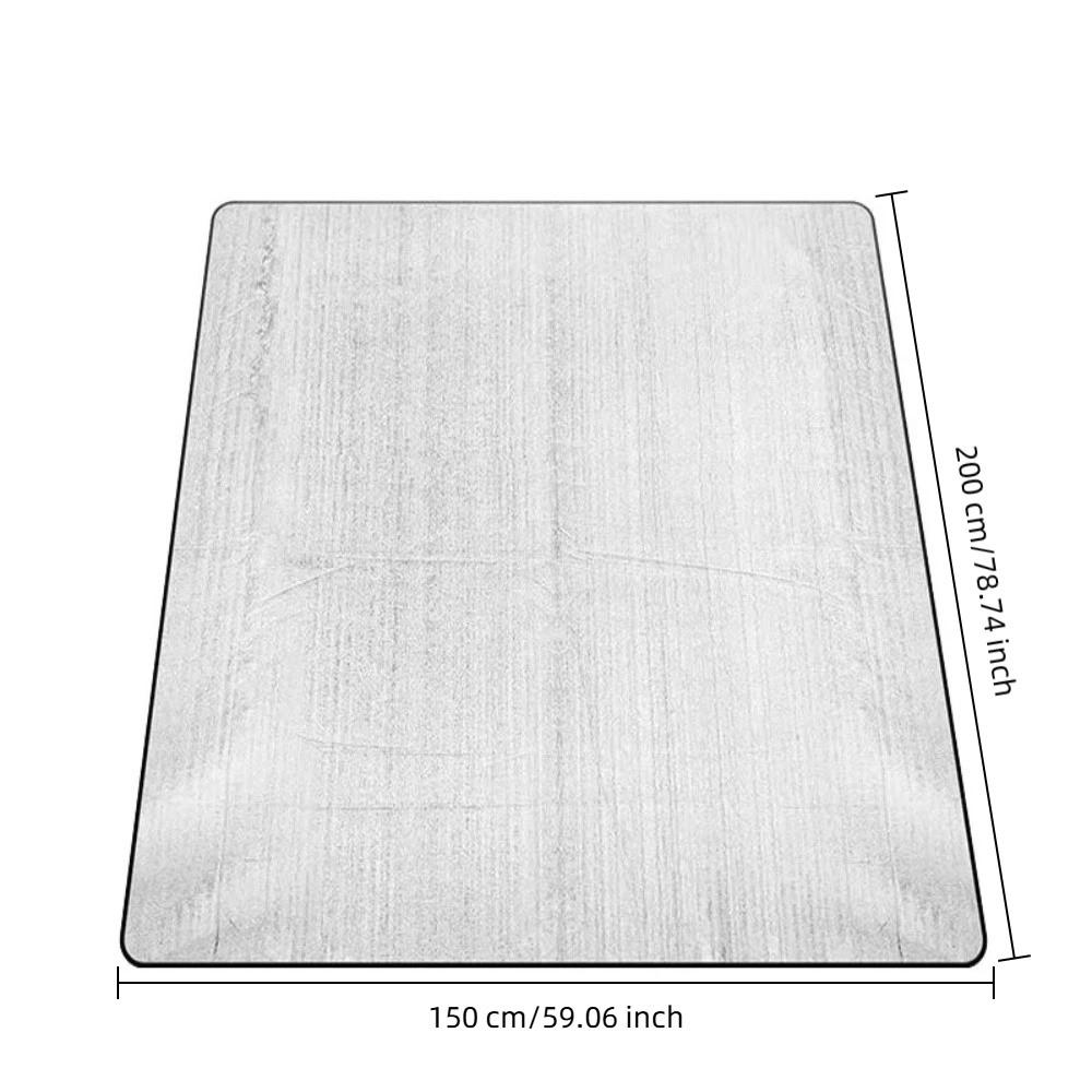Thermal Insulation Waterproof Ground Mat Double Sided Picnic Mat Aluminum Film Mat Camping