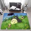 Cartoon T-Totoro Entrance Door Mat Nordic Style Bedroom Living Room Doormat Home Balcony Anti-Slip Modern Home Decor