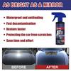 Quick Coat HGKJ S12 Flüssige Nano-Keramik-Autobeschichtung, Autolack-Politurwachs-Spray, hydrophobe Anti-Kratz-Schutzfolie, Erneuerung