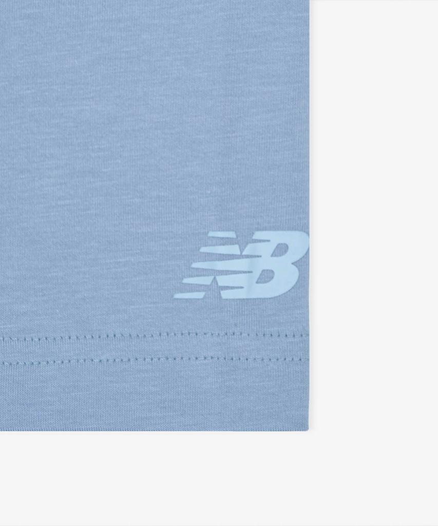 Nyuballanseu Nbneg2A043 / Uni Nb Seoul Tiger 2.0 Short Sleeve T-Shirt (Light Blue)
