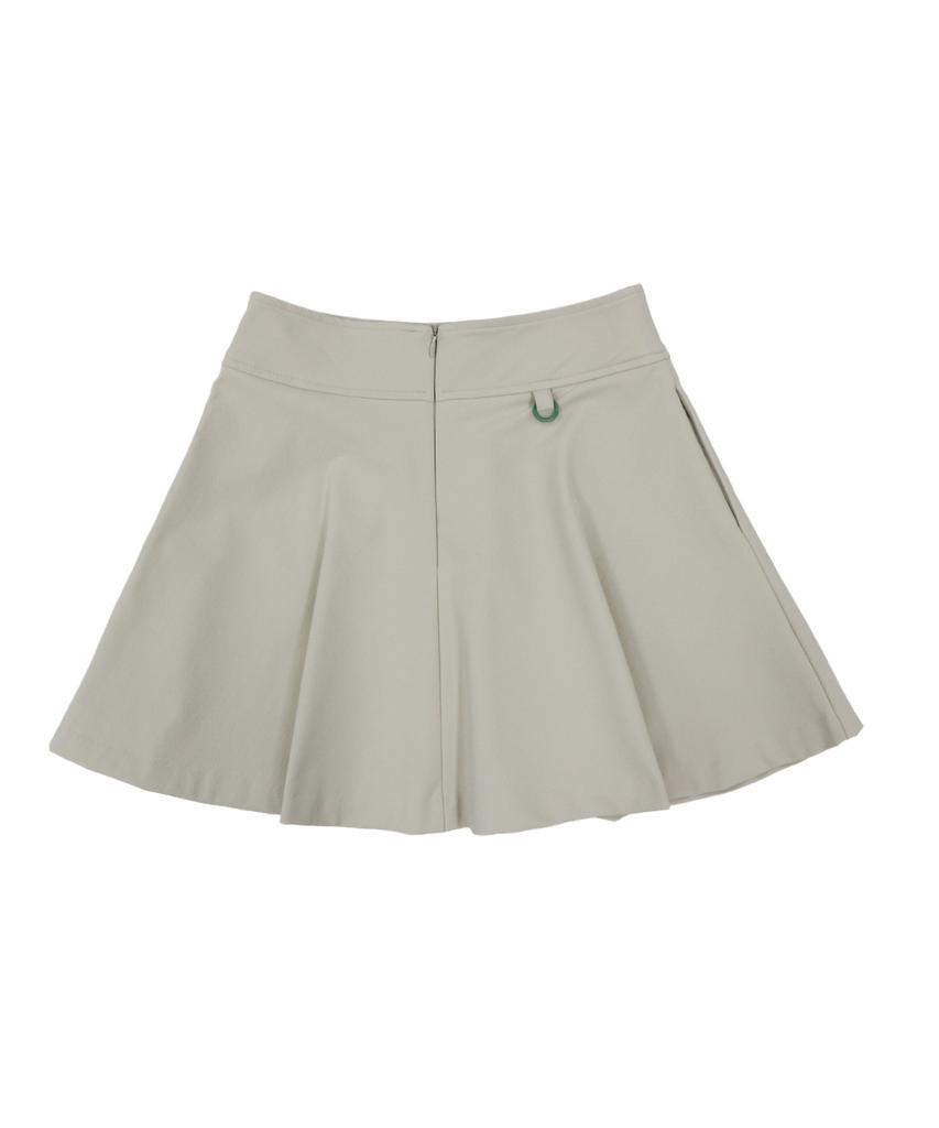 Mongbirdy Golf Windproof Nylon Skirt Beige