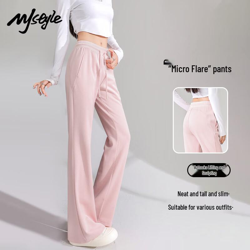 Универсальные расклешенные спортивные штаны MJ STYLE для женщин