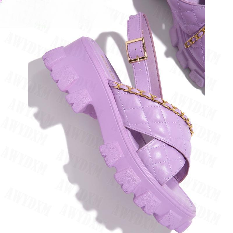 Женская обувь на массивной платформе — фото 7