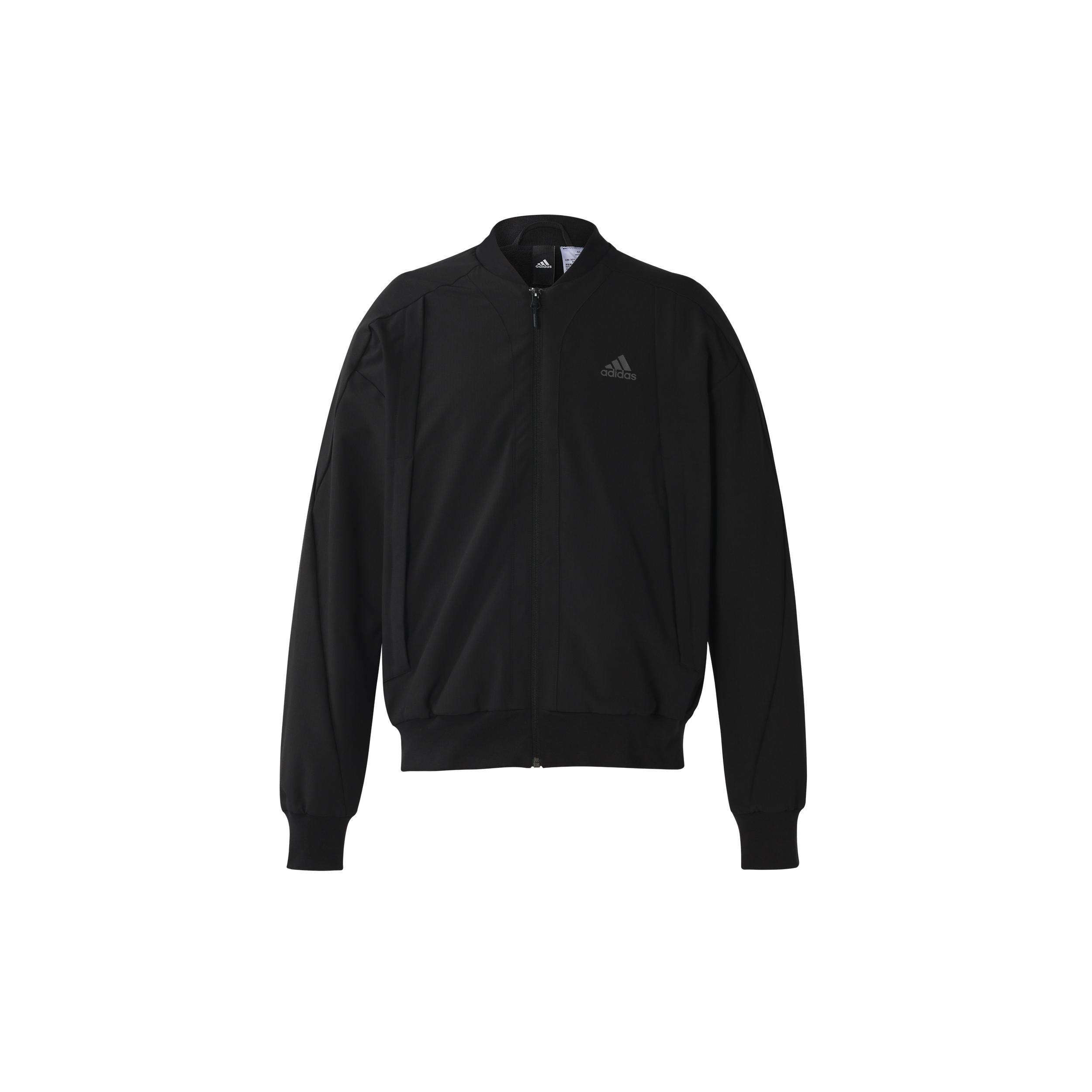 adidas Th Wv Warmbomb Solid Color Logo aviator Jacket Black Men s H38398 S