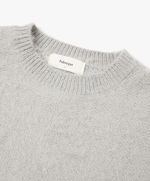 Pabeulega Oslo Mohair Knit (Smoky Gray)