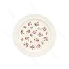 French Style Rose Ceramic Plates Light Luxury Restaurant Dessert Salad Bowls Delicious Dishes Dining Plate Exquisite Tableware