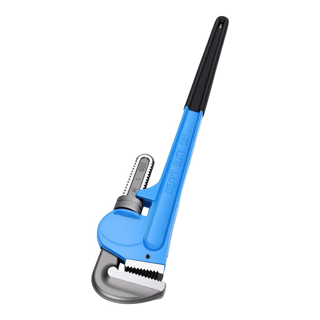 36 Inch Adjustable Pipe Wrench Heavy Duty Carbon Steel Industrial Pipe Tool for Plumbing HVAC Repair