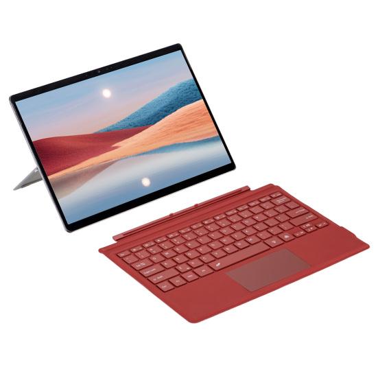 Bluetooth-compatible Keyboard with Protective Case Multi-Touch Trackpad Detachable Design Latency Free Tablet Keyboard for Surface Pro 3/4/5/6/7