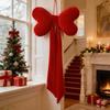 Red Bow Hanging Decoration Christmas Tree Anniversary Wedding Valentines Day Bowknot Xmas