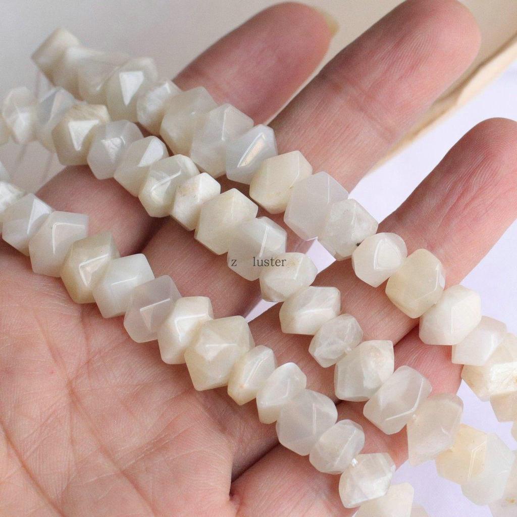 Contas Espaçadoras de Cristal Irregular Lápis Lazúli e Ametista para DIY