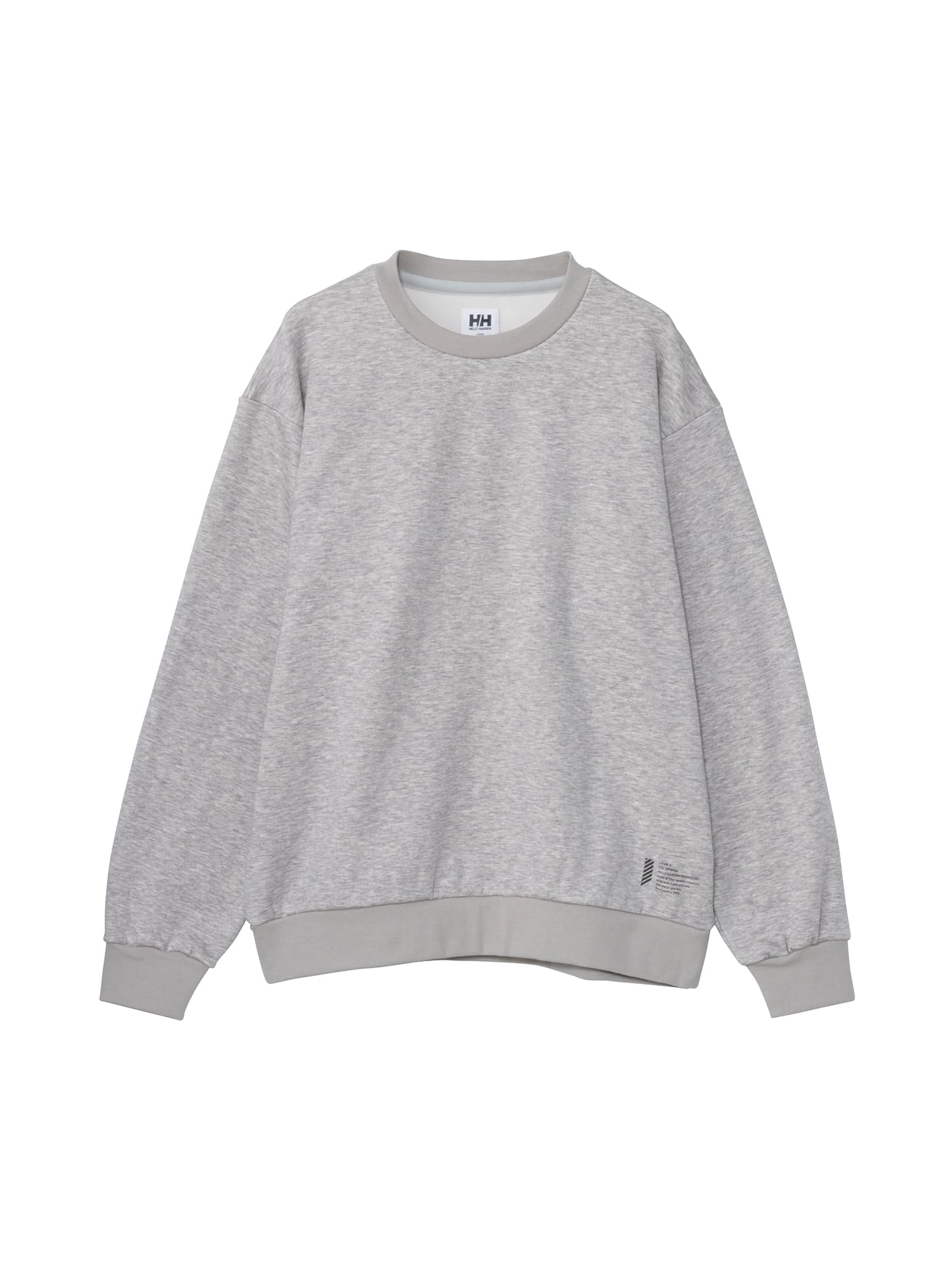 LIFA Merino Свитшот с круглым вырезом, Смешанный серый, Маленький