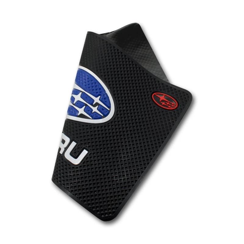 1Pcs PVC Car Dashboard Anti Slip Mat Silicone Pad For Subaru STI Forester Impreza Legacy Outback XV BRZ WRX VV333