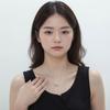 Sweet Bow Bling Zircon Necklace Choker Women Luxury Small Design