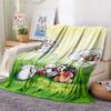 Diddl2 Flannel Blanket, High quality Comfortable for All Seasons, Home Decor, Warmth and Comfort