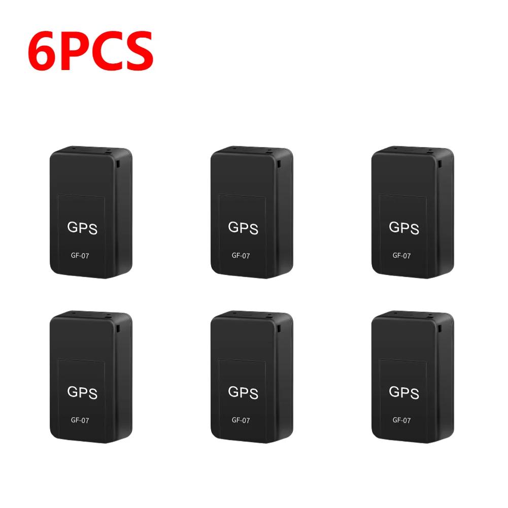 1-10pcs Mini GF 07 GPS Car Tracker Real Time Tracking Anti Theft Anti Lost Locator Strong Magnetic Mount SIM Message Positioner