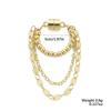 Magnet Pearl Tassel Ear Clip Trendy High-End No Ear Hole Ear Clip Personalized Fashionable Women's Chain Ear Bone Clip Jewelry