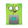 Invaders Zim Cartoon Blankets Flannel All Season Multi-Function Soft Throw Blanket For Bed Bedroom Bedspread