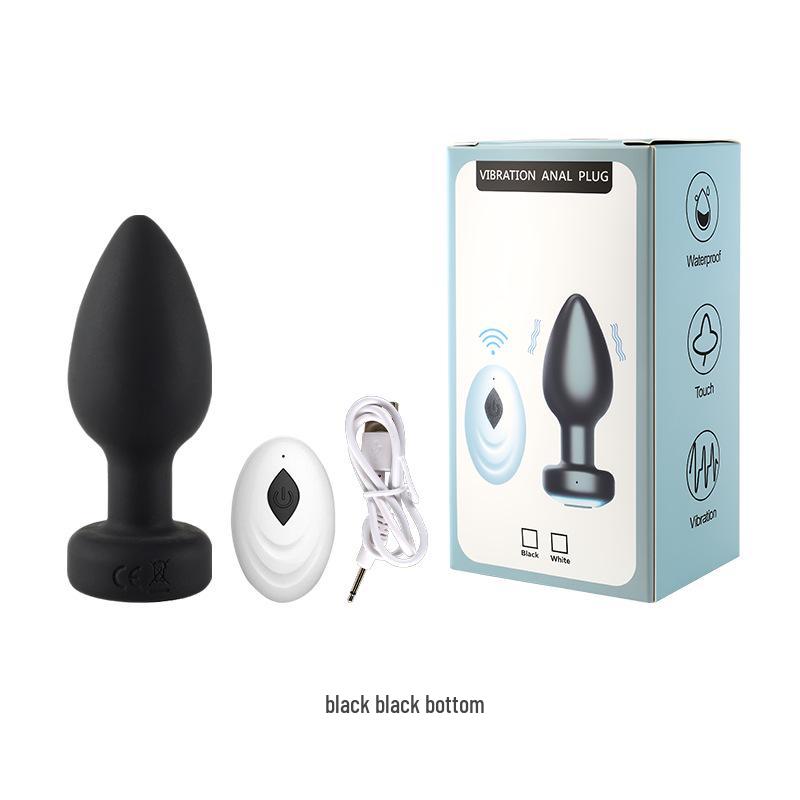 Wireless Remote-Control Mini Butt Plug Vibrator for Men & Women