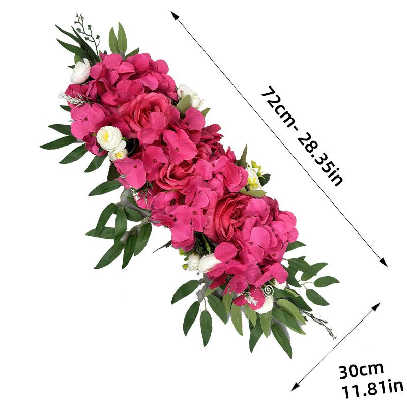 

Cross-Border Hot-Selling New Artificial Flower Garland for Home Decoration, Wedding Party, Wedding Celebration, Hotel Decoration