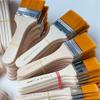 Nylon Bristle Brush with Wood Handle - Versatile for Painting, BBQ, and Cleaning