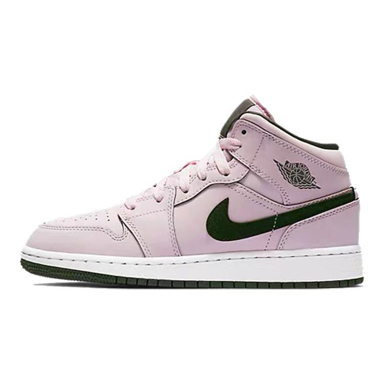 Jordan 1 Mid Pink Foam GS 555112-601 40