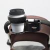 1 Piece Universal Tricycle Pram Phone Cup Holder Adjustable Black Baby Stroller Cup Holder 2-In-1 Twin Bottle Holder