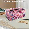 DIY Diamond Napkin Holder Set Wooden 5D Diamond Painting Tissue Holder Diamond Decorative Tissue Box for Home & Office Decor