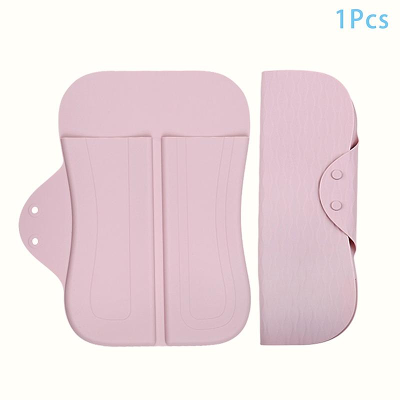 

Силіконова термостійка подушечка Ізоляційний килимок для випрямляча волосся Паличка для термозавивки проти опіків Портативний інструмент для укладання для подорожей рожевий