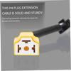 MOLUCKFU Extension Cord Set, H4 Plug, Converter, Cable, H4 Plug, Extension Wire, Wiring Harness, Wire Pickup, Conversion Harness Adapter
