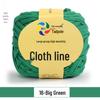 Hilo de Lana Grueso de Alta Elasticidad para Ganchillo, Tejido, Zapatillas DIY y Manualidades