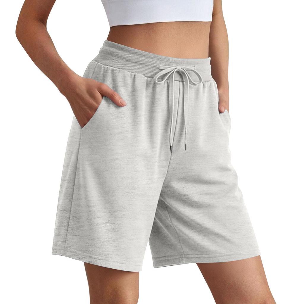 Women's Casual Loose Beach Shorts With Pockets, Comfortable Shorts