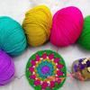 Acrylic Yarn Ball for Knitting Sweaters, Hooks, Shoes, Slippers, Hand-Woven Projects.