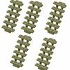 MOC Staircase Bricks 7x4x6 - 5pcs Straight Open Steps 30134 for Modular Building Blocks, DIY Construction Stairs Ladder for City