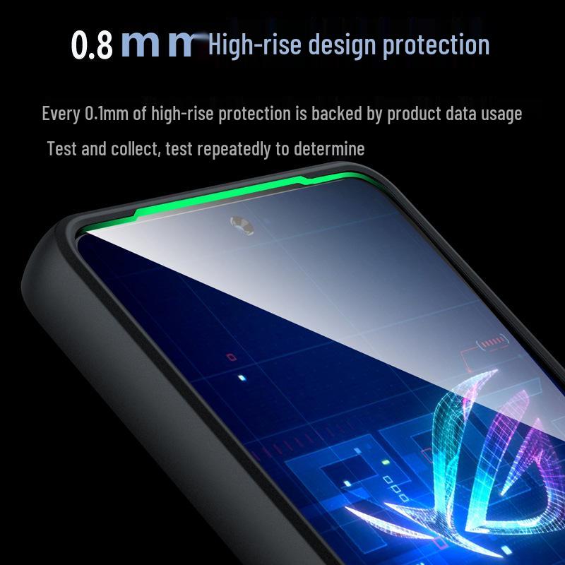 ASUS ROG9/ROG9PRO Silicone Anti-Fall Transparent Frosted Case - Full Coverage, Ultra-Thin